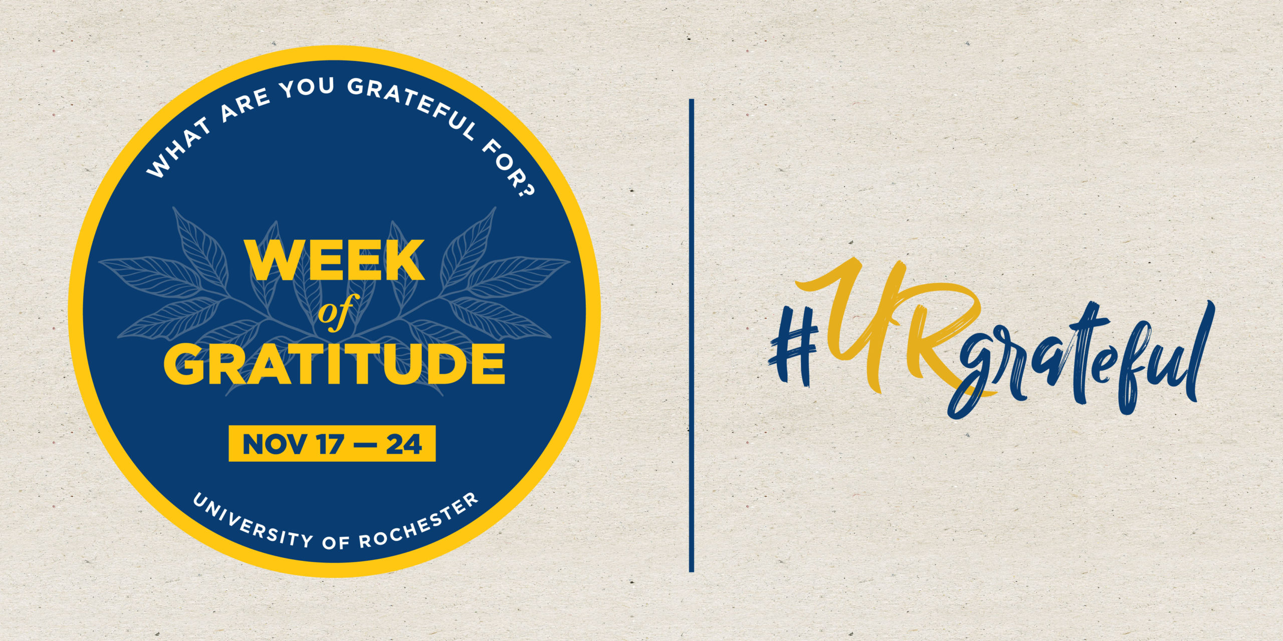 Week of gratitude badge - november 17 - 24 #UR grateful