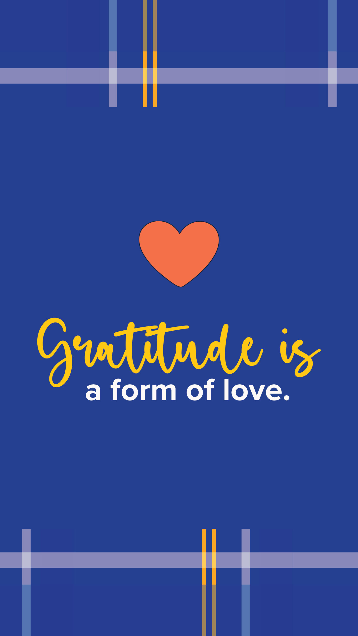 gratitude is a form of love. graphics