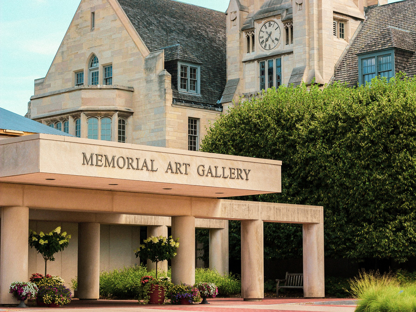 Memorial Art Gallery main entrance
