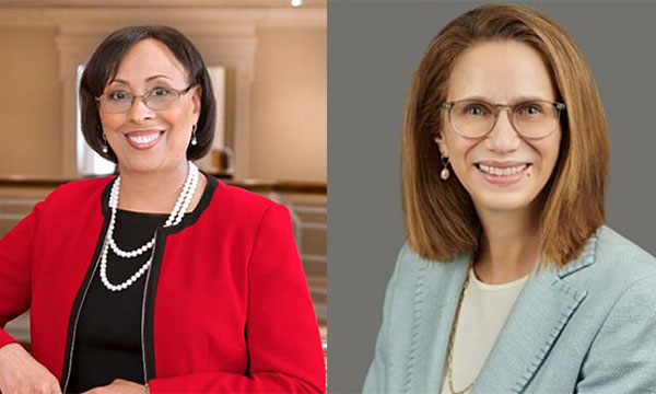 Kathy Waller ’80, ’83S (MBA), Judy Reinsdorf ’86
