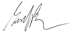 Geoffrey Berg signature