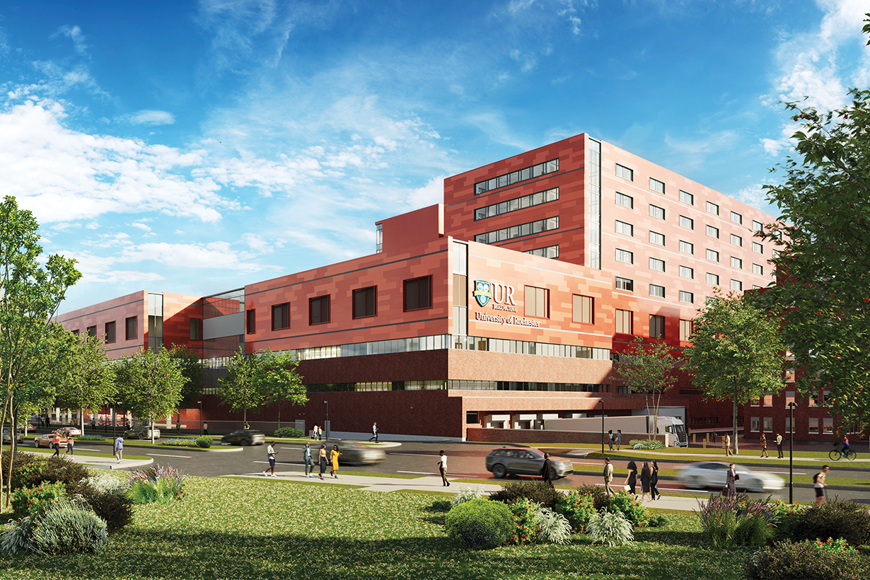 Strong expansion hospital building concept art