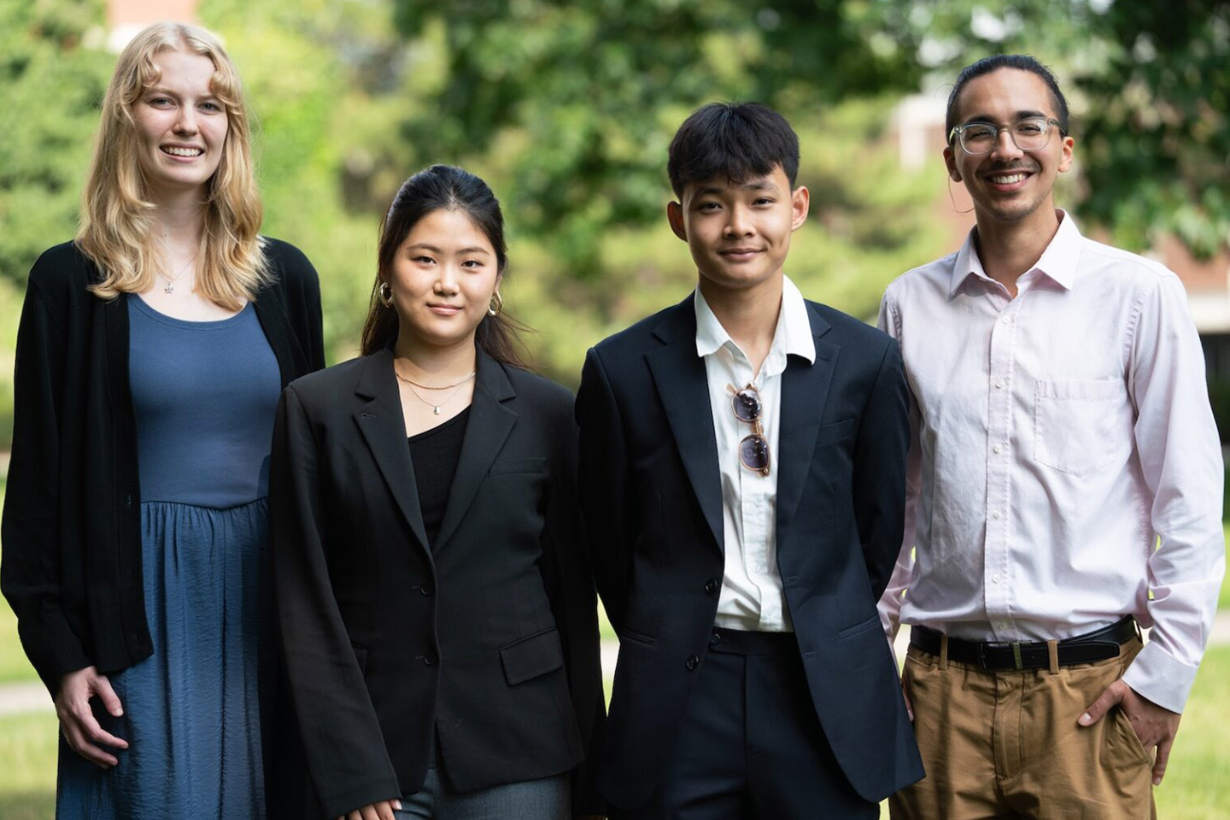 The inagural group of Hire Rochester students